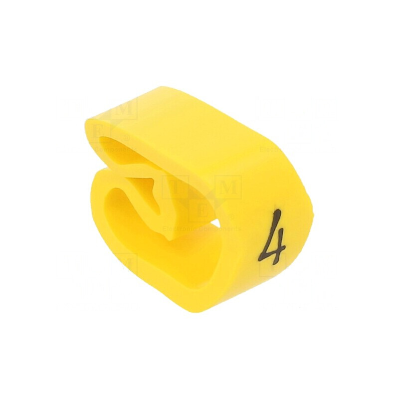 Markere Marcaj Galben PVC 8-16mm Orificiu -30÷60°C | Electronic-mag.ro | Componente Electronice Markere Marcaj Galben PVC 8-16mm Orificiu -30÷60°C | Electronic-mag.ro | Componente Electronice