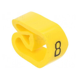Markere Marcaj PVC Galben 8-16mm -30÷60°C | Electronic-mag.ro | Componente Electronice