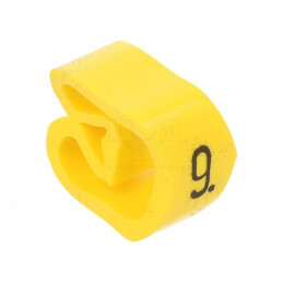 Markere PVC Galben 8-16mm pentru Marcaj  | Electronic-mag.ro | Componente Electronice