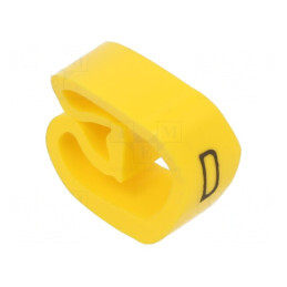 Markere Galbene PVC 8-16mm pentru Marcaj | Electronic-mag.ro | Componente Electronice
