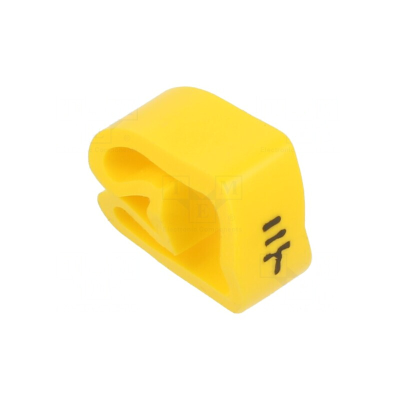 Marcator PVC Galben 8-16mm -30-60°C | Electronic-mag.ro | Componente Electronice
