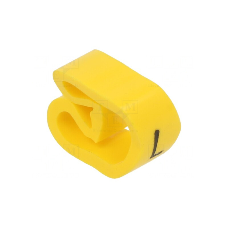 Marker Marcaj PVC Galben 8-16mm -30÷60°C | Electronic-mag.ro | Componente Electronice