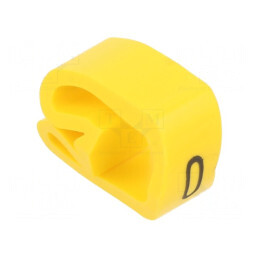 Marcator Galben PVC 8-16mm pentru Temperaturi -30-60°C | Electronic-mag.ro | Componente Electronice
