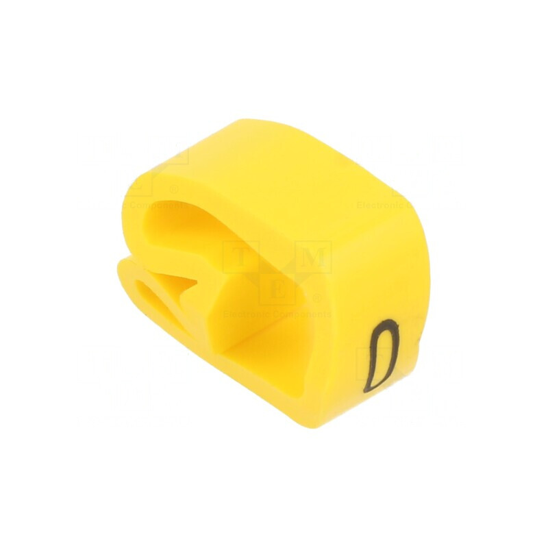 Marcator Galben PVC 8-16mm pentru Temperaturi -30-60°C | Electronic-mag.ro | Componente Electronice