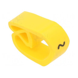 Markere PVC Galben 8-16mm 6mm PA-3 | Electronic-mag.ro | Componente Electronice