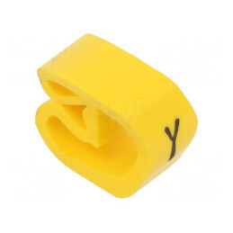 Markere Marcaj Galben PVC 8-16mm -30÷60°C | Electronic-mag.ro | Componente Electronice