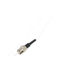 Cablul Fibra Optică ST/UPC 1m Alb LSZH | Electronic-mag.ro | Componente Electronice