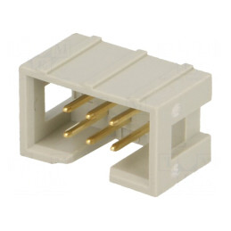 Soclu IDC THT 6 pini 1,27mm 2,54mm | Electronic-mag.ro | Componente Electronice
