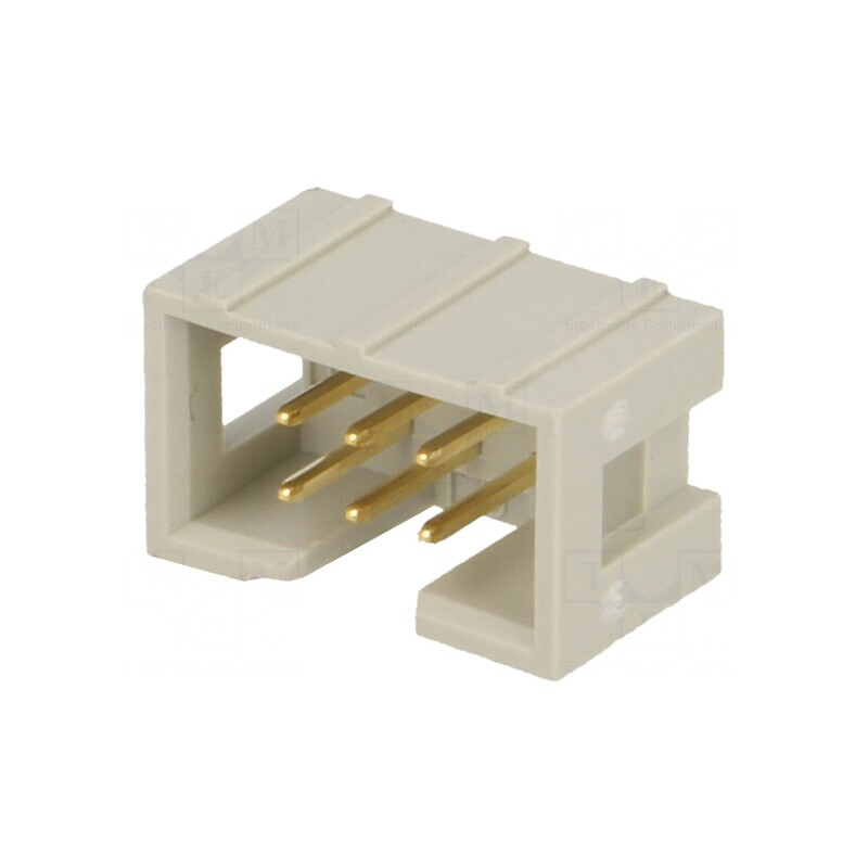 Soclu IDC THT 6 pini 1,27mm 2,54mm | Electronic-mag.ro | Componente Electronice