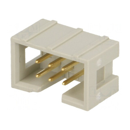 Soclu IDC THT 6 pini 1,27mm 2,54mm | Electronic-mag.ro | Componente Electronice