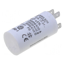 Condensator pentru Motoare 4uF 475VAC | Electronic-mag.ro | Componente Electronice