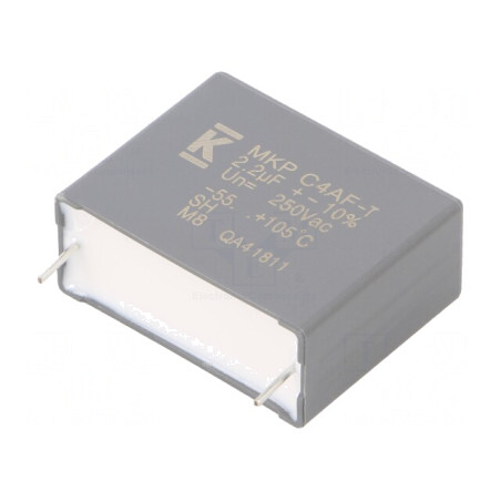 Condensator Polipropilenă DC-Link 2.2uF 3.4mΩ THT | Electronic-mag.ro | Componente Electronice