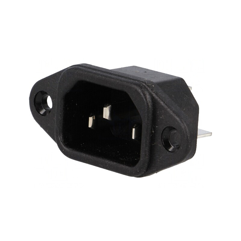 Conector Alimentare AC 10A 250V IEC 60320 | Electronic-mag.ro | Componente Electronice