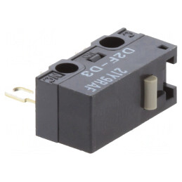 Microîntrerupător SNAP ACTION 3A 125VAC SPDT fără manetă | Electronic-mag.ro | Componente Electronice