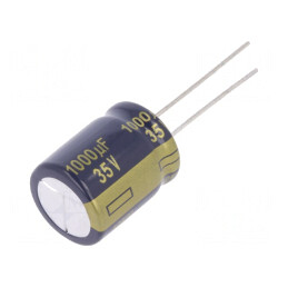 Condensator electrolitic low ESR THT 1000uF 35V 16x20mm | Electronic-mag.ro | Componente Electronice