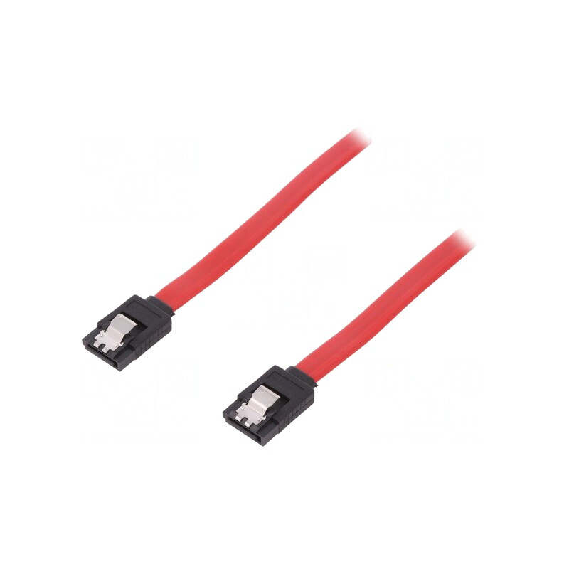 Cablu SATA 500mm Roșu Cu Ambele Mufe | Electronic-mag.ro | Componente Electronice Cablu SATA 500mm Roșu Cu Ambele Mufe | Electronic-mag.ro | Componente Electronice