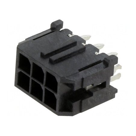 Conector Micro-Fit 3.0 3mm 6-Pin 2x3 | Electronic-mag.ro | Componente Electronice
