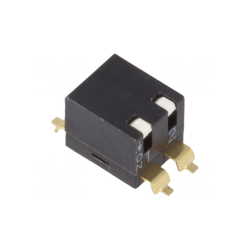 Comutator DIP-SWITCH 2 Secțiuni ON-OFF 0.025A 24VDC | Electronic-mag.ro | Componente Electronice Comutator DIP-SWITCH 2 Secțiuni ON-OFF 0.025A 24VDC | Electronic-mag.ro | Componente Electronice