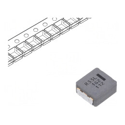 Inductor SMD 330nH 56.7A 10.9x10x5mm