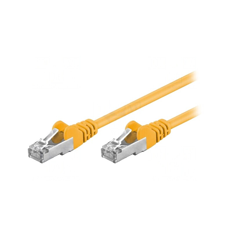 Patch cord F/UTP 5e galben 1m ecranat | Electronic-mag.ro | Componente Electronice Patch cord F/UTP 5e galben 1m ecranat | Electronic-mag.ro | Componente Electronice