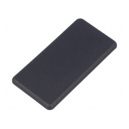 Capac de protecție pentru profile 8mm 40x80mm | Electronic-mag.ro | Componente Electronice