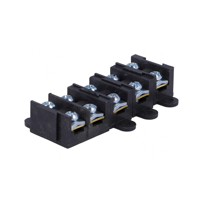 Regletă de Conexiuni Terminal 1,5-4mm2 380V 5 Piste | Electronic-mag.ro | Componente Electronice