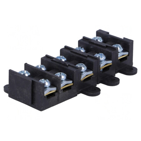 Regletă de Conexiuni Terminal 1,5-4mm2 380V 5 Piste | Electronic-mag.ro | Componente Electronice