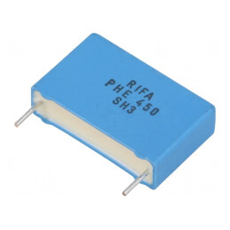 Condensator Polipropilenă 220nF THT 26x7x16.5mm ±5% | Electronic-mag.ro | Componente Electronice