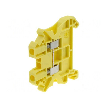 Terminal de îmbinare pentru șine 0,14-4mm² 1P 2B Galben 1kV | Electronic-mag.ro | Componente Electronice