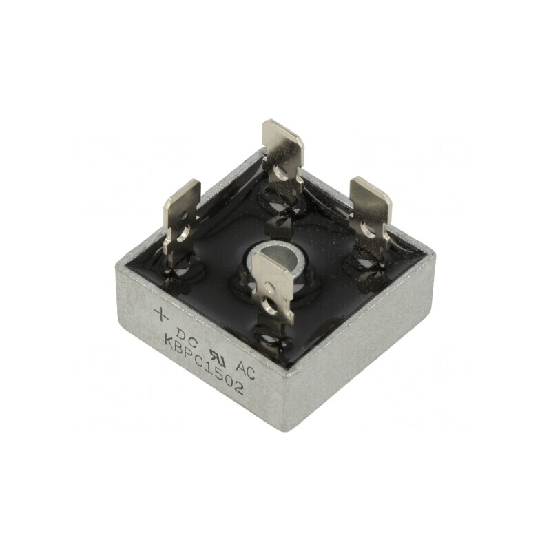 Punte Redresoare Monofazată 200V 15A 300A MB-25 | Electronic-mag.ro | Componente Electronice