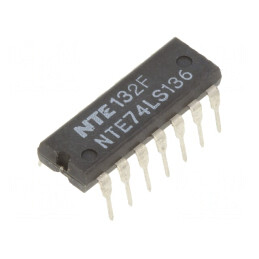IC XOR Digital 4 Canale 2 Intrări TTL DIP14 | Electronic-mag.ro | Componente Electronice