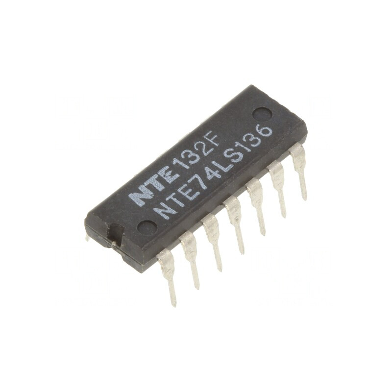 IC XOR Digital 4 Canale 2 Intrări TTL DIP14 | Electronic-mag.ro | Componente Electronice