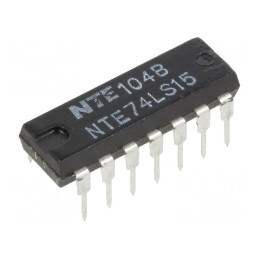 Circuit Integrat Digital 3 Canale DIP14 | Electronic-mag.ro | Componente Electronice