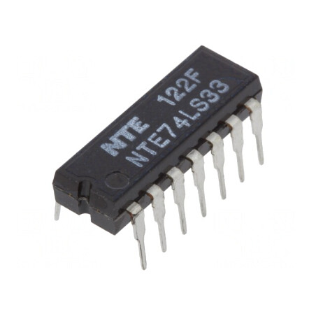 Circuit Integrat Digital NOR 4 Canale 2 Intrări TTL THT DIP14 Colector Deschis | Electronic-mag.ro | Componente Electronice