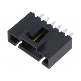Soclu cablu-placă 2,54mm 6 pini aurit drept | Electronic-mag.ro | Componente Electronice