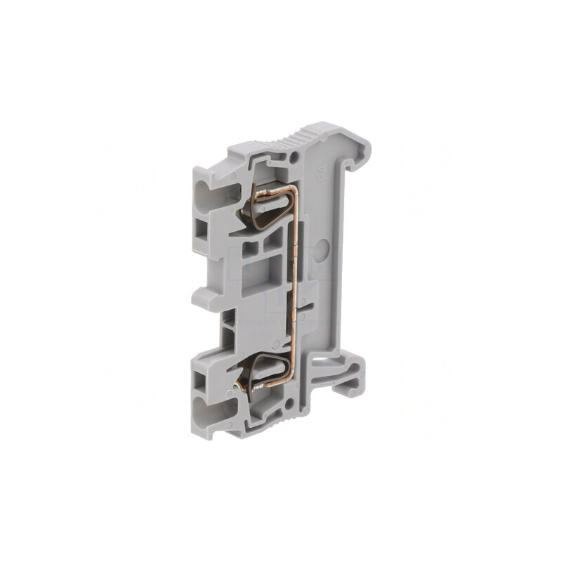 Conector Șine 0,08-1,5mm2 2 Borne Gri | Electronic-mag.ro | Componente Electronice