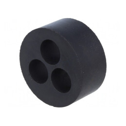 Insert Presetupă 8mm M32 IP54 Cauciuc NBR 3 Orificii | Electronic-mag.ro | Componente Electronice