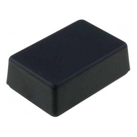 Carcasă universală polistiren neagră 31x45x15 mm | Electronic-mag.ro | Componente Electronice