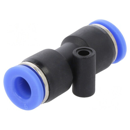 Racord Push-In Simplu de Trecere 0.95-15 bar PBT Blueline | Electronic-mag.ro | Componente Electronice