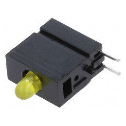 LED Galben în Carcasă 2,8mm 20mA 60° | Electronic-mag.ro | Componente Electronice