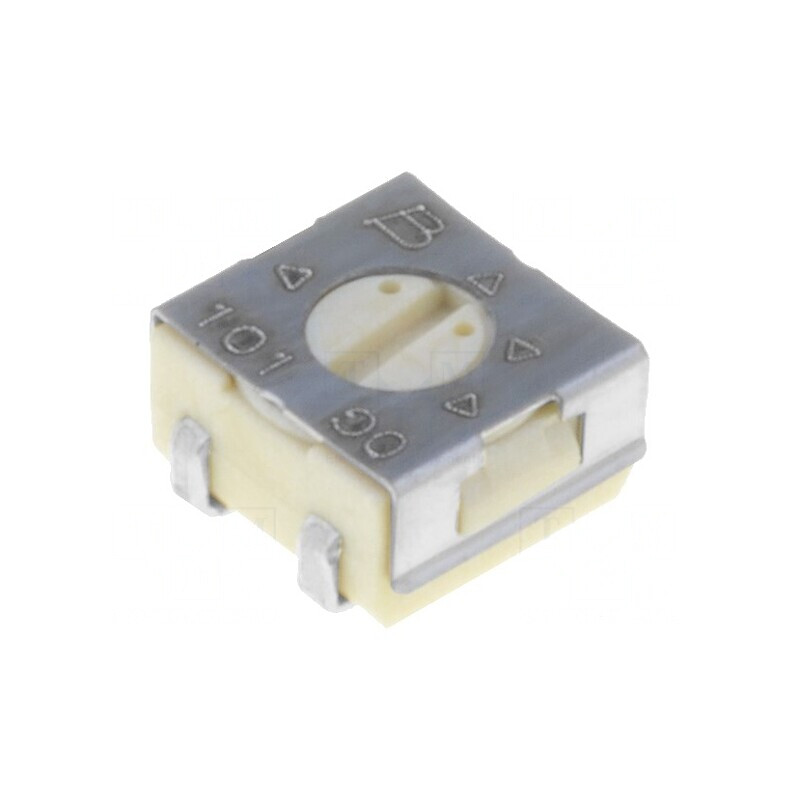 Potentiometru 50kΩ 250mW Montare Orizontală | Electronic-mag.ro | Componente Electronice