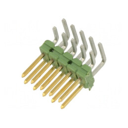 Conector pini tată 10 pini 90° 2,54mm | Electronic-mag.ro | Componente Electronice