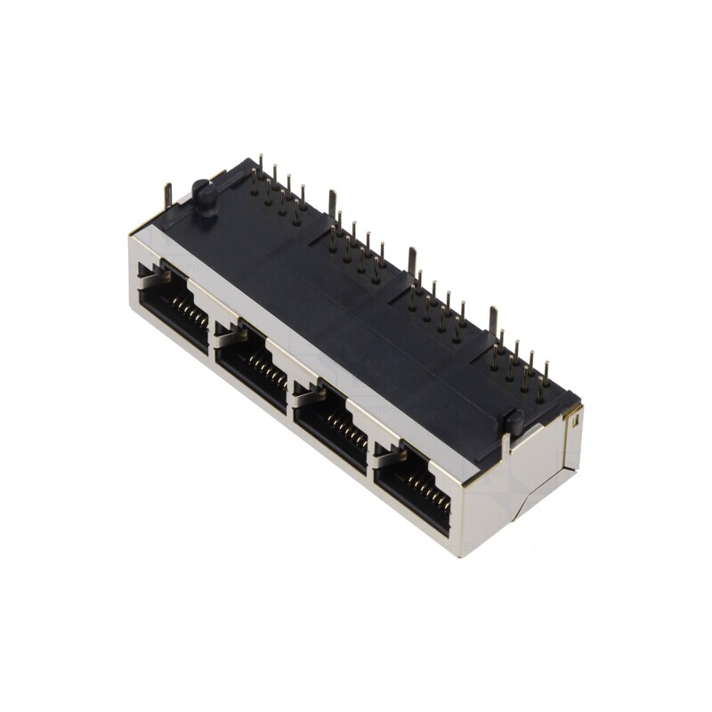 Soclu RJ45 Ecranat 8p8c THT 90° | Electronic-mag.ro | Componente Electronice Soclu RJ45 Ecranat 8p8c THT 90° | Electronic-mag.ro | Componente Electronice