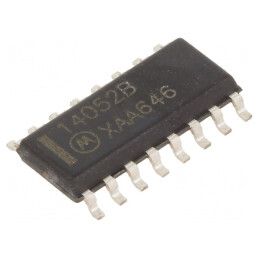 Comutator Analogic Multiplexor 3-18V 600uA SO16 CMOS | Electronic-mag.ro | Componente Electronice