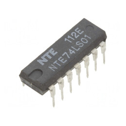 Circuit Integrat Digital NAND 4 Intrări 2 Ieșiri DIP14 | Electronic-mag.ro | Componente Electronice