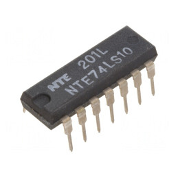 'Circuit Integrat Digital NAND 3 Intrări TTL DIP14' | Electronic-mag.ro | Componente Electronice