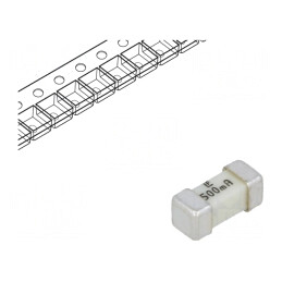 Siguranță Ultra-Rapidă 500mA SMD 125VAC/125VDC | Electronic-mag.ro | Componente Electronice