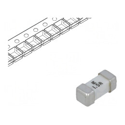 Siguranță Ultra-Rapidă 1,5A 125V SMD | Electronic-mag.ro | Componente Electronice