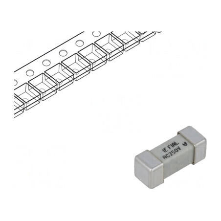 Siguranță ardere rapidă 1A 250VAC SMD 464 | Electronic-mag.ro | Componente Electronice