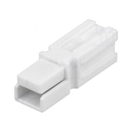Mufă cablu-cablu 15/30A hermafrodit albă fără contacte | Electronic-mag.ro | Componente Electronice